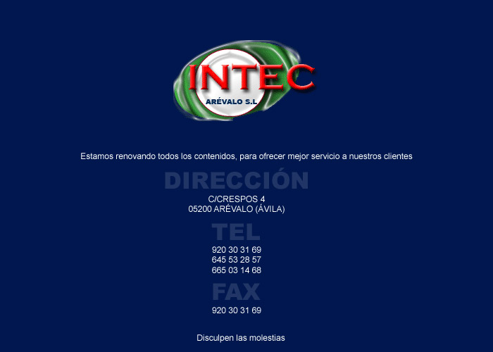 intec-arevalo, mantenimiento industrial, automatizacion y electricidad